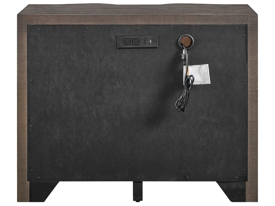 Fenwick - Embossed Chest - Dark Brown