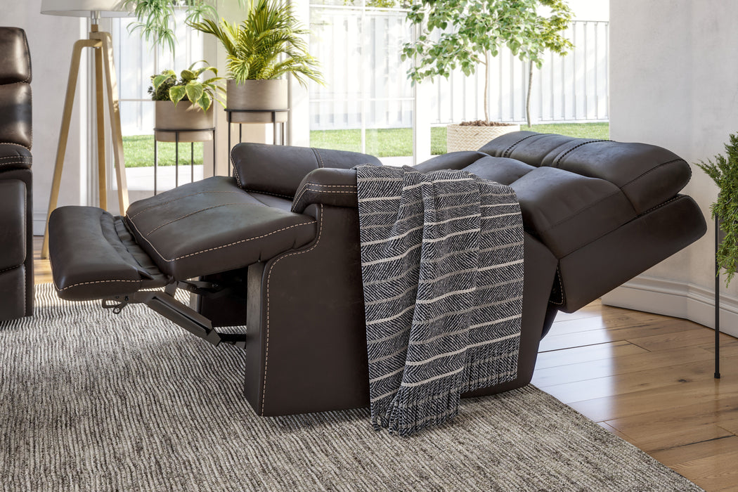 Clive - Power Recliner With Power Headrest & Lumbar - Clove