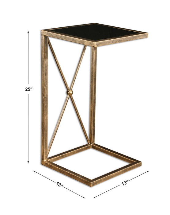 Zafina - Accent Table - Gold