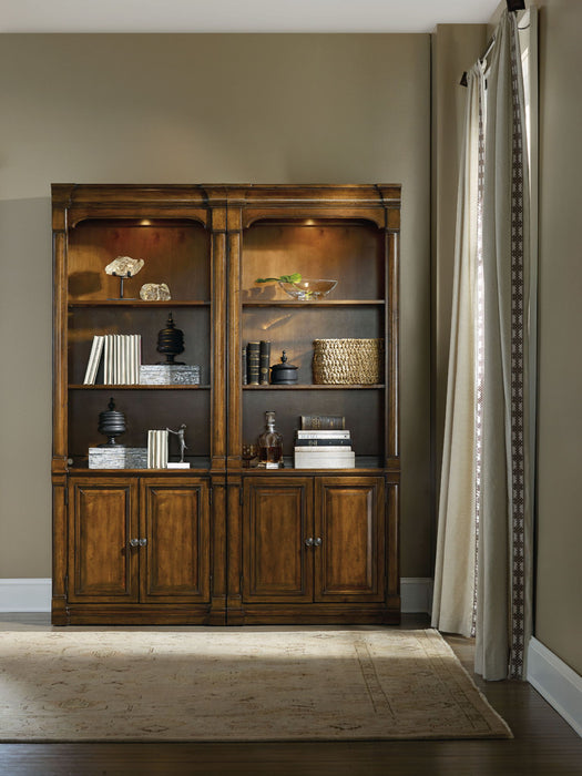 Tynecastle - Bunching Bookcase - Dark Brown