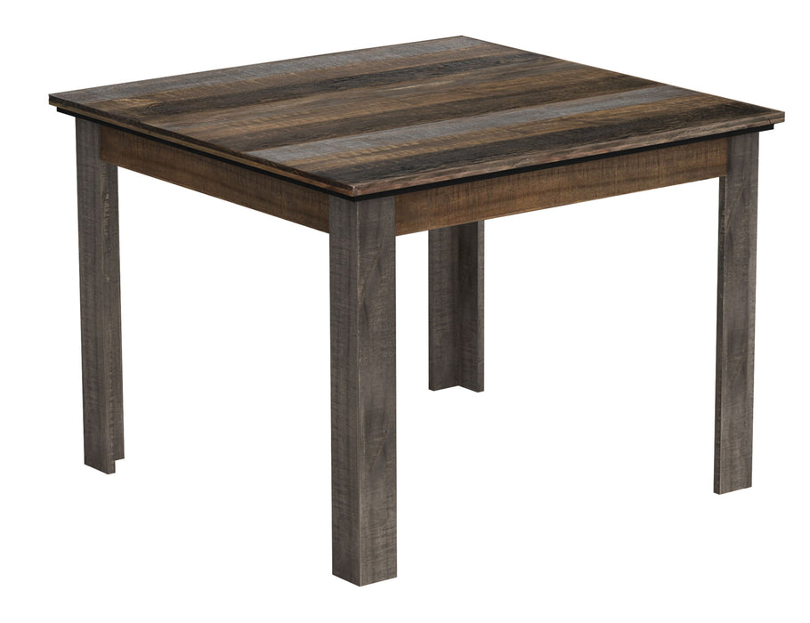 Loft - 42" Table - Two Tone Gray / Brown