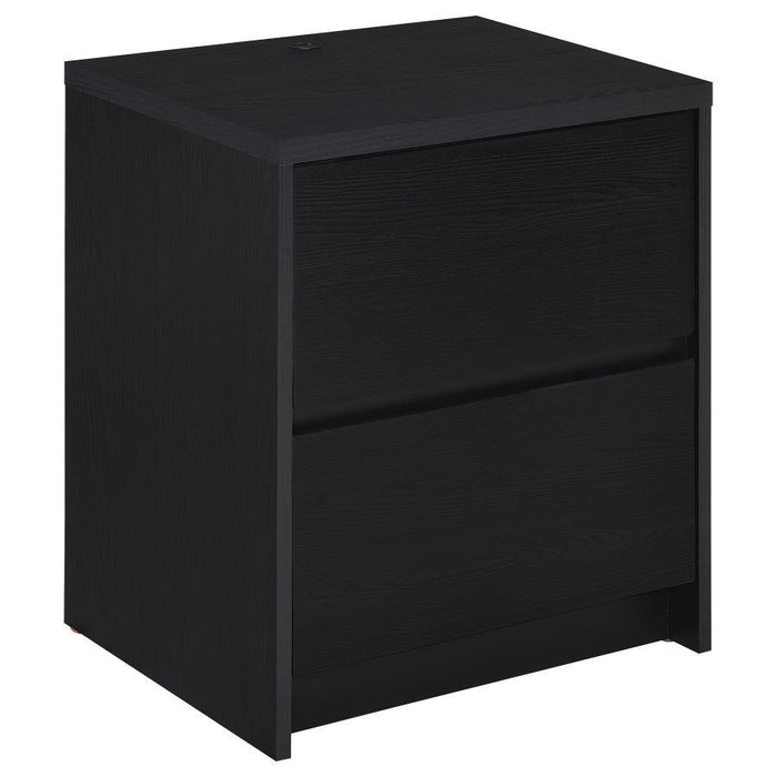 Westpark - 2-Drawer Nightstand LED Lights And USB
