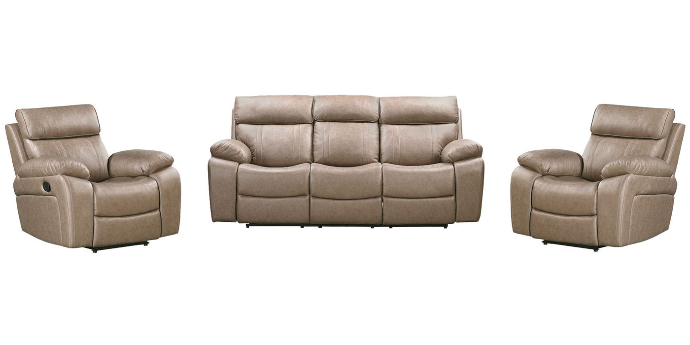 Theon - Manual Glider Reclining Sofa Set