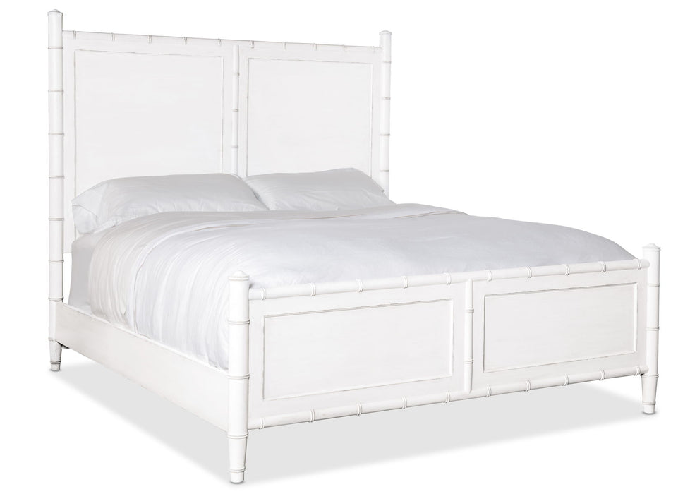 Charleston - King Panel Bed - White