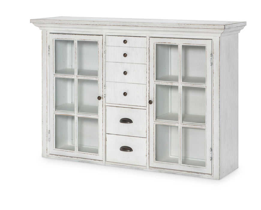 Cottage Park - Credenza Hutch - White