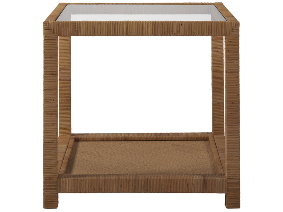 Escape - Long Key End Table - Dark Brown