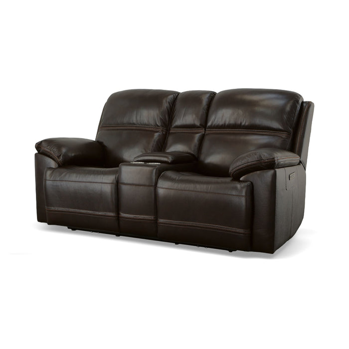 Jackson - Power Reclining Loveseat With Console & Power Headrests