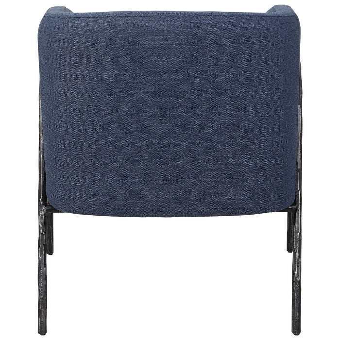 Jacobsen - Barrel Chair - Denim