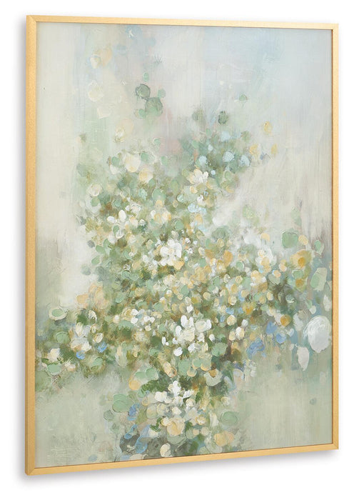 Reedster - Wall Art - Green / Blue / Yellow