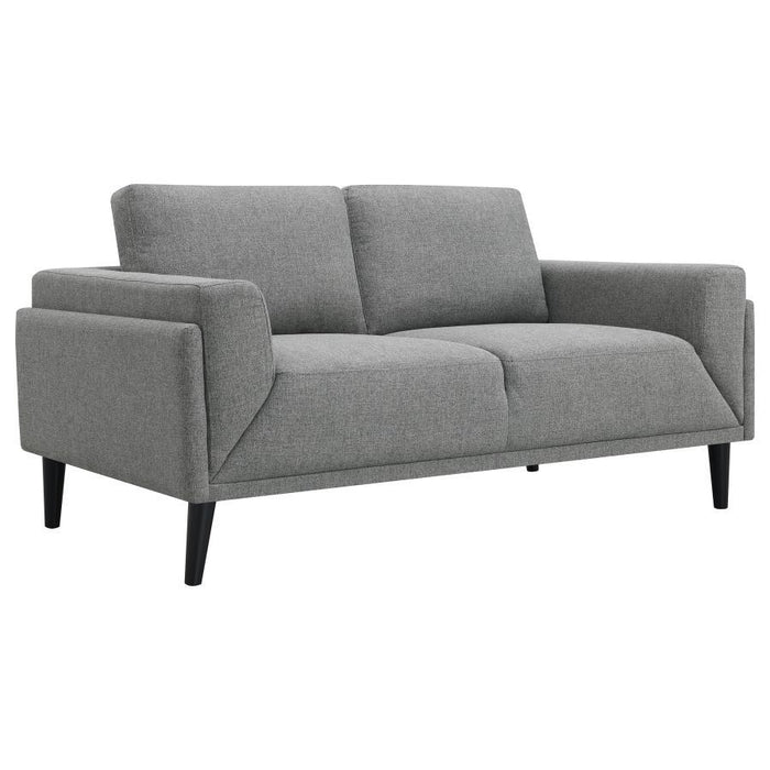 Rilynn - Upholstered Track Arm Loveseat