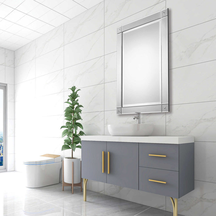 Frameless Mirror - Silver