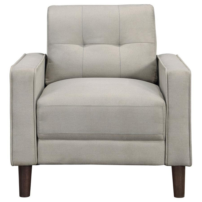 Bowen - Upholstered Track Arms Tufted Chair