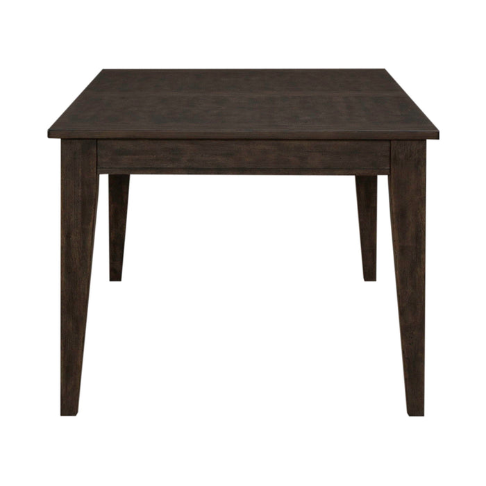 Midland Falls - Rectangular Leg Table - Dark Brown