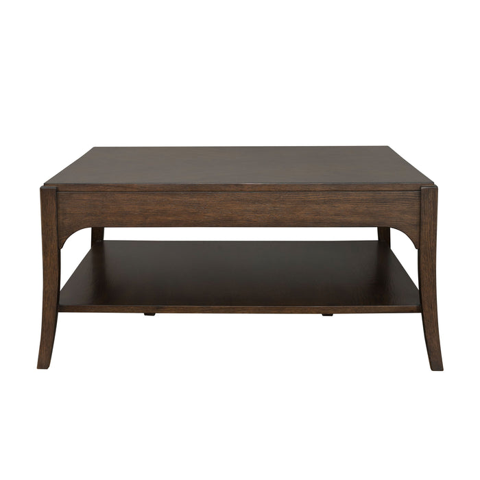 Sylvie - Rectangular Coffee Table - Dark Brown