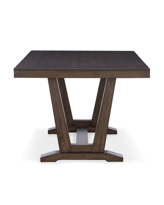 Bluffton Heights - Transitional Dining Table - Brown