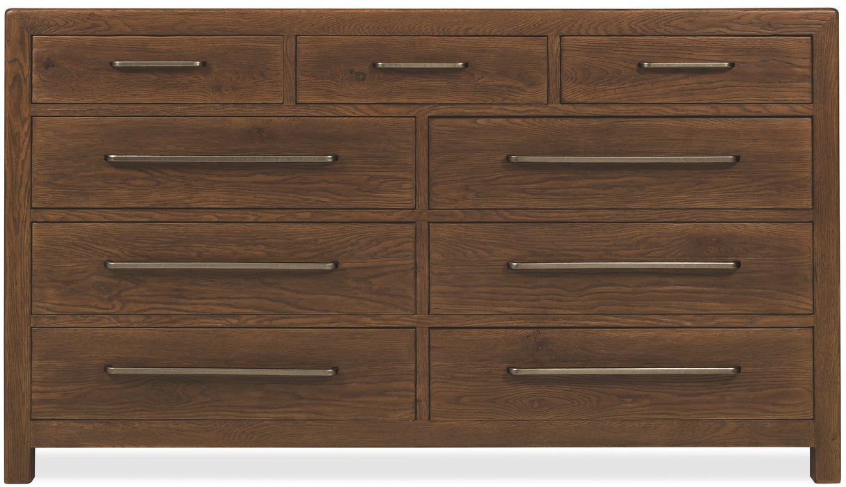Driftwood - Nine-Drawer Dresser
