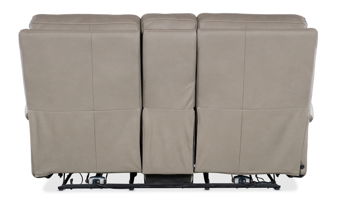 SS - Somers Power Console Loveseat With Power Headrest