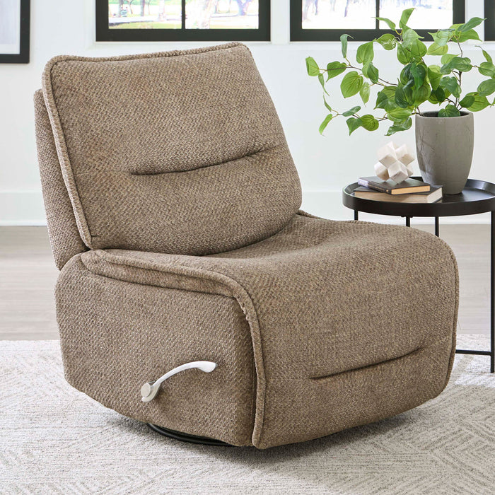 Leo - Armless Recliner - Wheat