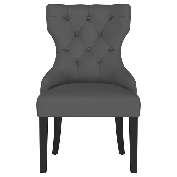 Baney - Upholstered Parson Dining Side Chair With Tufted Back