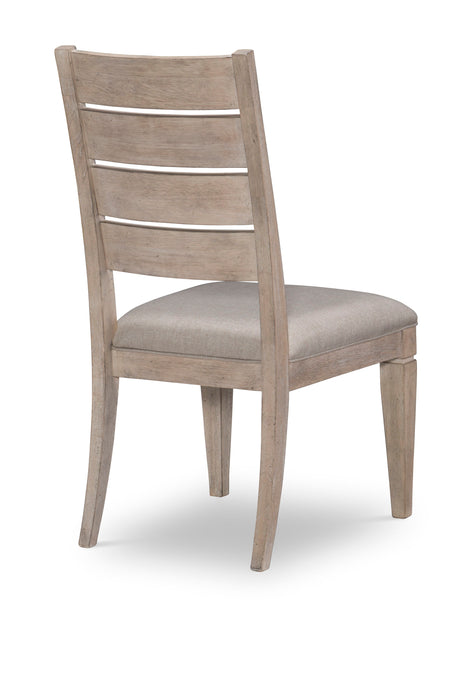 Milano by Rachael Ray - Ladder Back Side Chair (Set of 2) - Sandstone