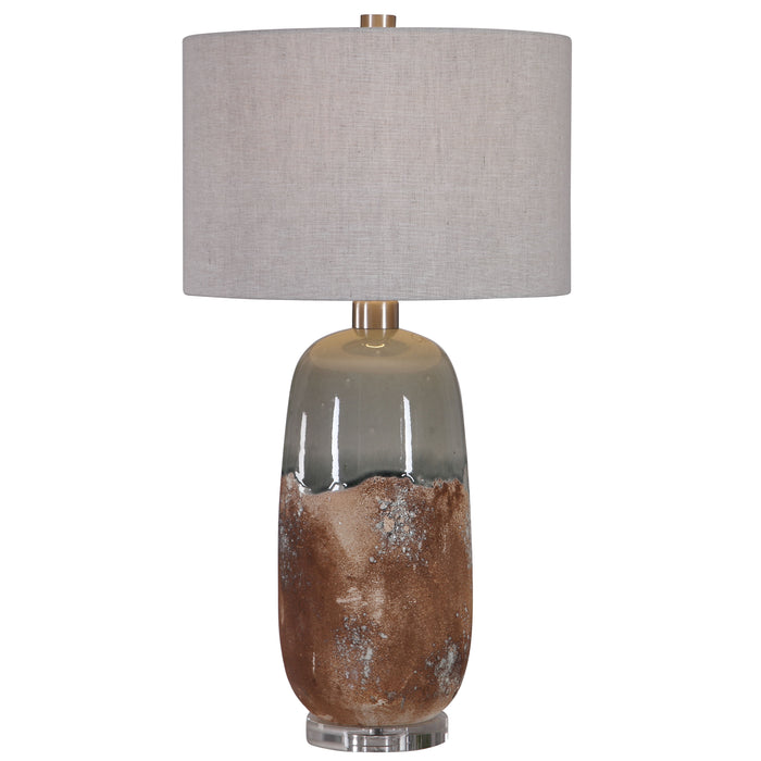 Maggie - Ceramic Table Lamp - Light Brown