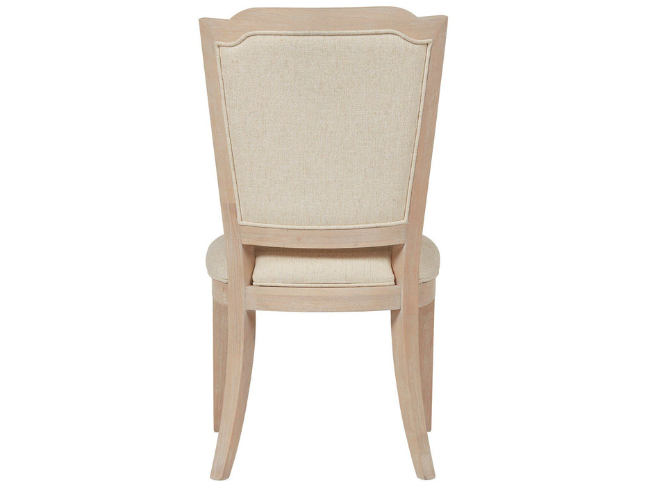 Getaway - Upholstered Back Side Chair - Beige