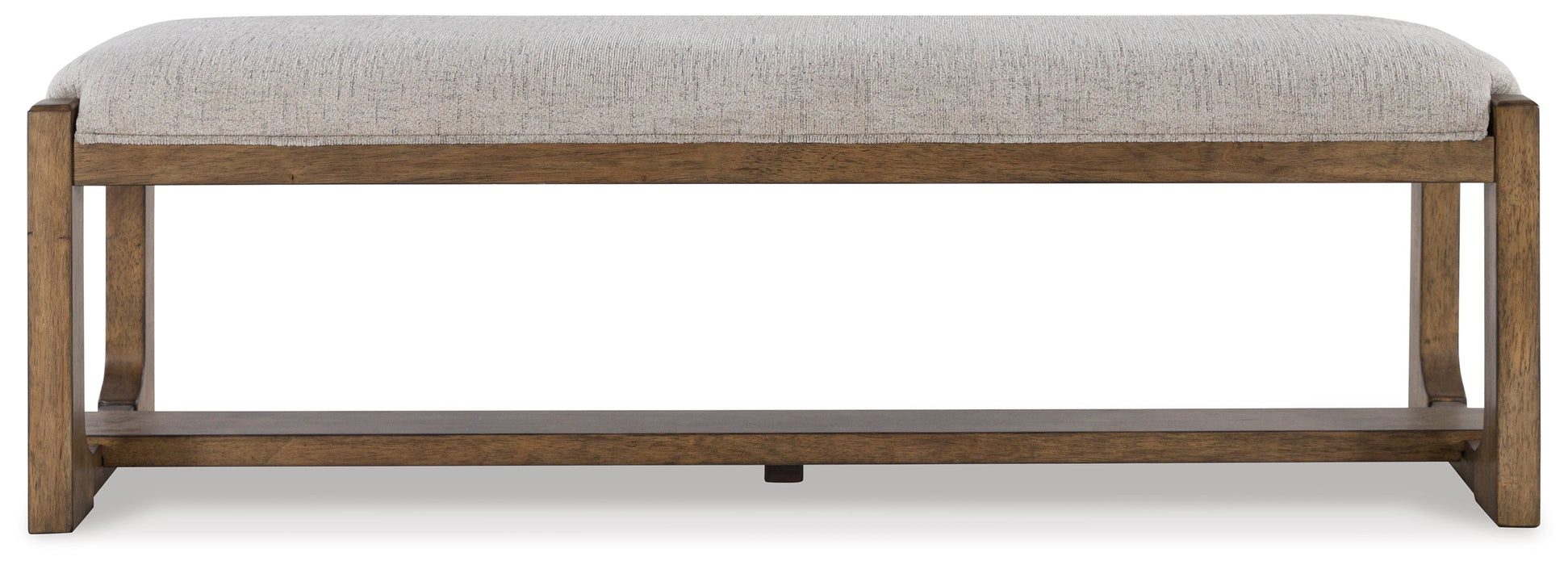 Cabalynn - Oatmeal / Light Brown - Large Uph Dining Room Bench