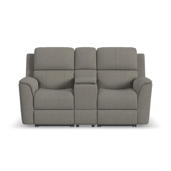 Henry - Power Reclining Loveseat With Console & Power Headrests & Lumbar