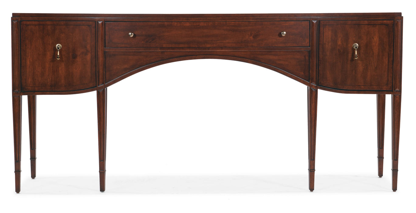 Charleston - Wood Console Table - Dark Brown