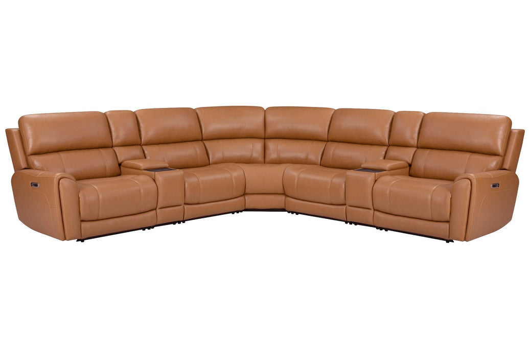 Hancock - Zero Gravity Power Reclining Sectional With Power Adjustable Headrests