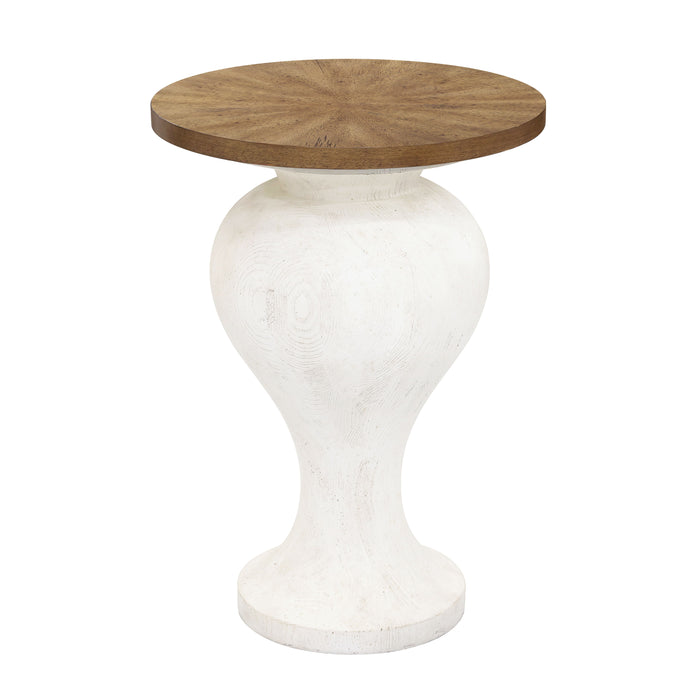 Pulaski Accents - 18" Round Urn Shaped Accent Table - Multi