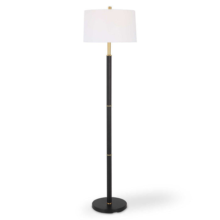 Floor Lamp - Black & Gold