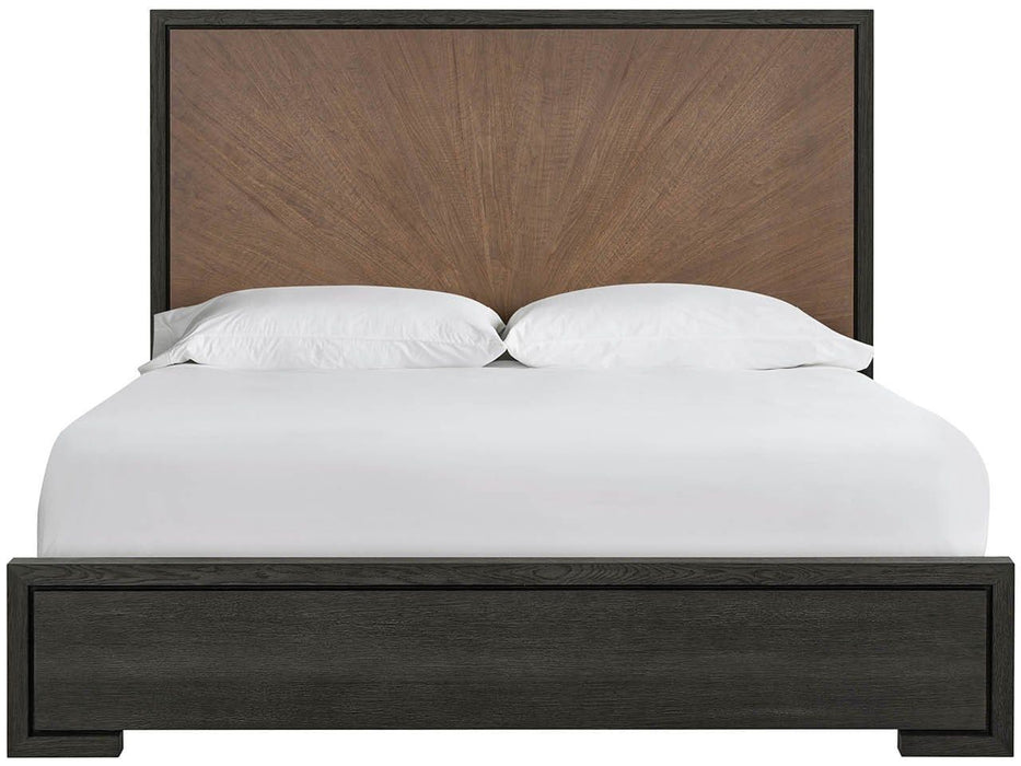 Modern - Panel Bed - Two-Tone