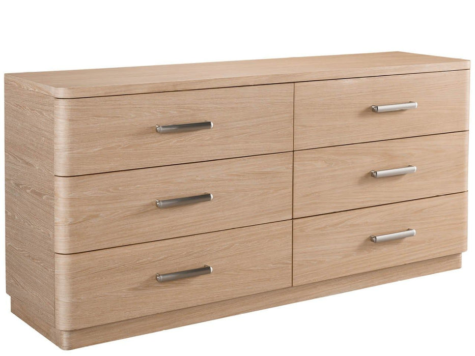 Modern - Six Drawer Dresser - Light Brown