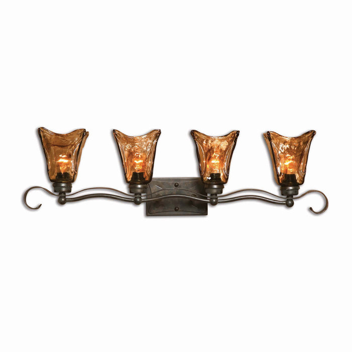 Vetraio - 4 Light Vanity Strip - Bronze