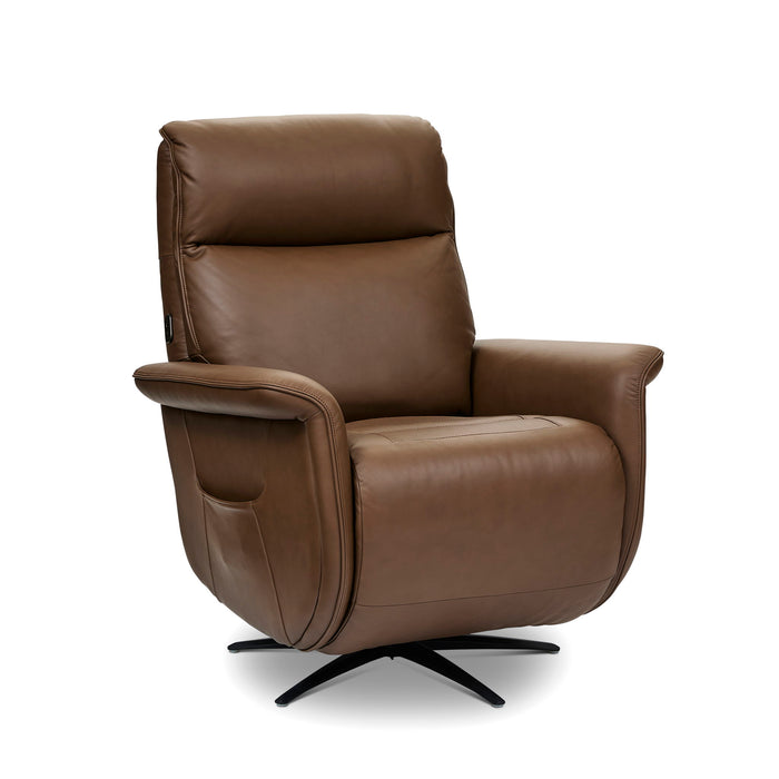 Haven - Power Swivel Recliner With Power Headrest, Lumbar, Heat, Massage & Ventilation