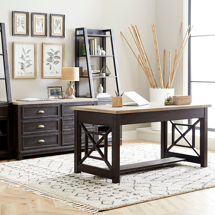 Heatherbrook - Complete Desk - Black