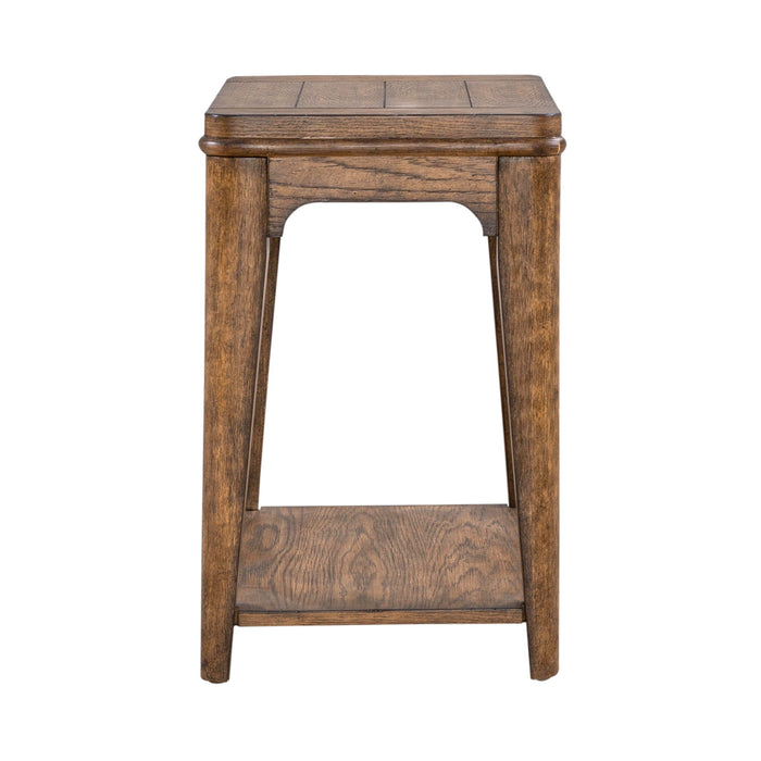 Ashford - Chair Side Table - Light Brown