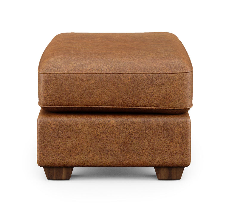 Thornton - Leather Cocktail Ottoman