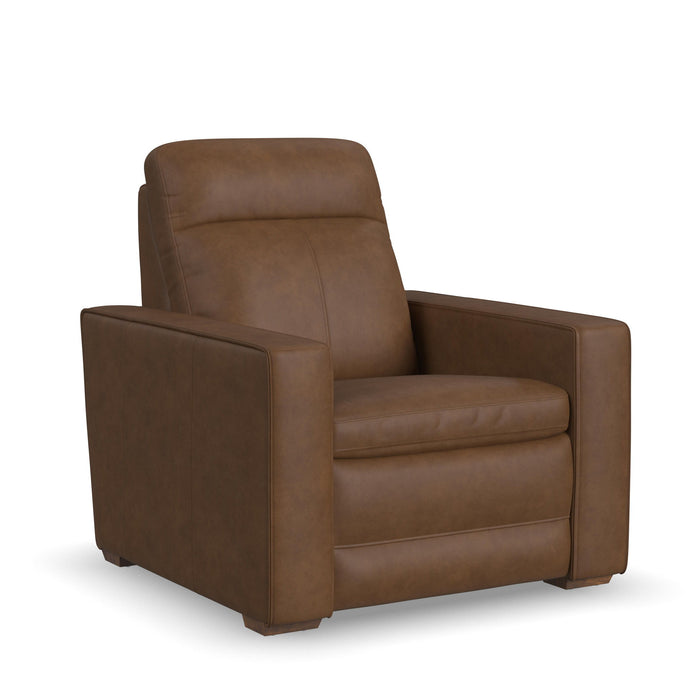 Dutch - Power Recliner With Power Headrest & Lumbar