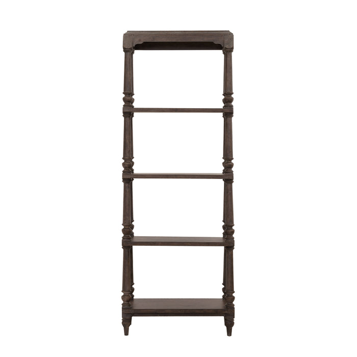 Revival Row - Open Shelf Etagere - Brown