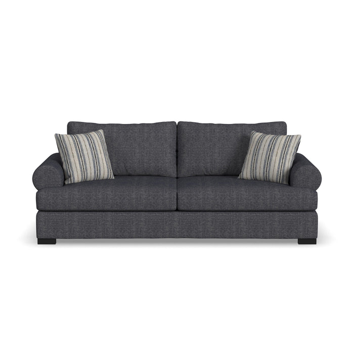 Florence - Fabric Stationary Extra Large Two-Cushion Sofa