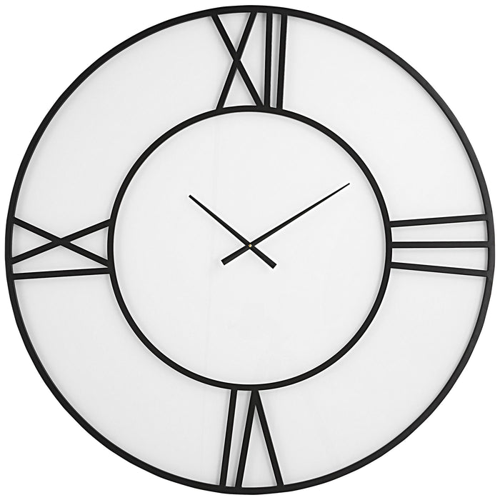 Reema - Wall Clock - Black