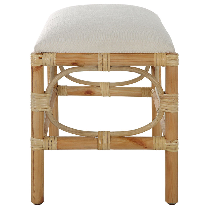 Laguna - Small Bench - White