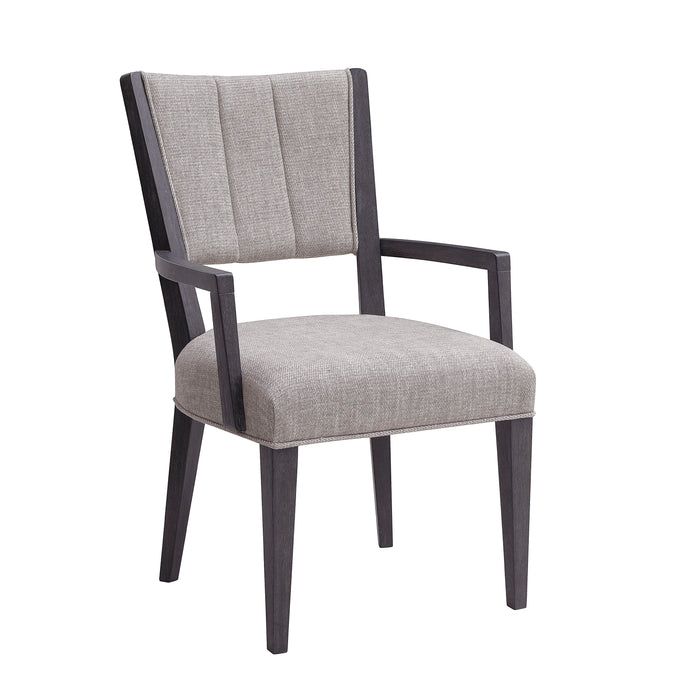 Quincy - Upholstered Arm Chair - Black