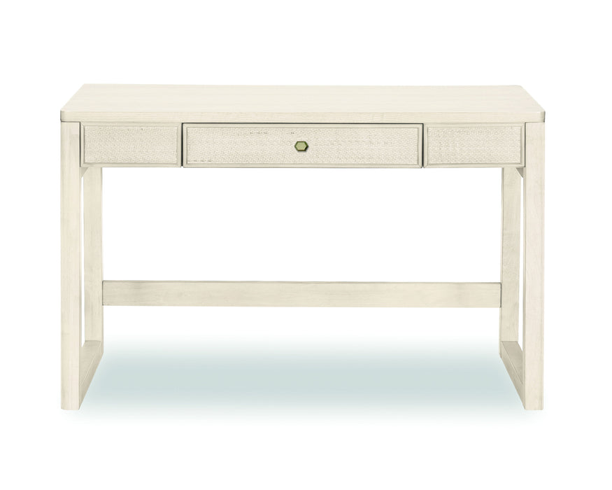 Sawyer - Cane Desk - White