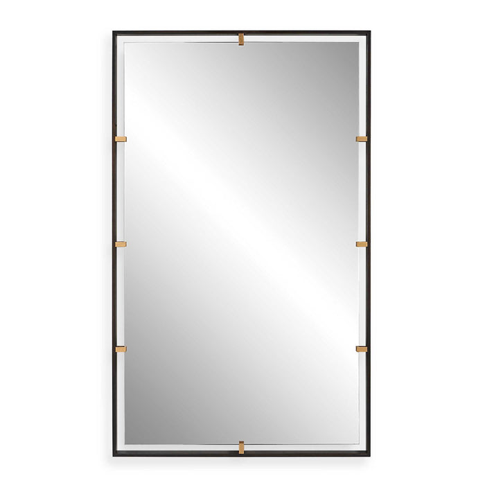 Egon - Rectangular Mirror - Black