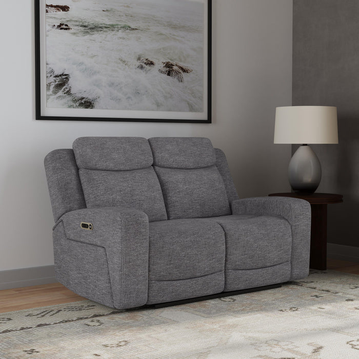 Ridge - Power Reclining Loveseat With Console And Power Headrests