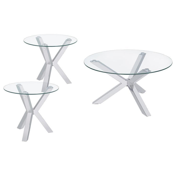 Kenzie - Round Coffee Table Set