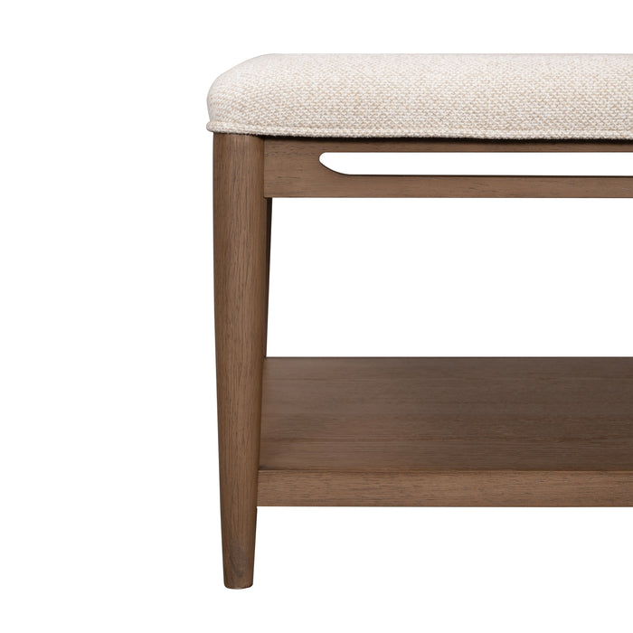 Verona - Rectangular Coffee Table - Beige / Dark Brown